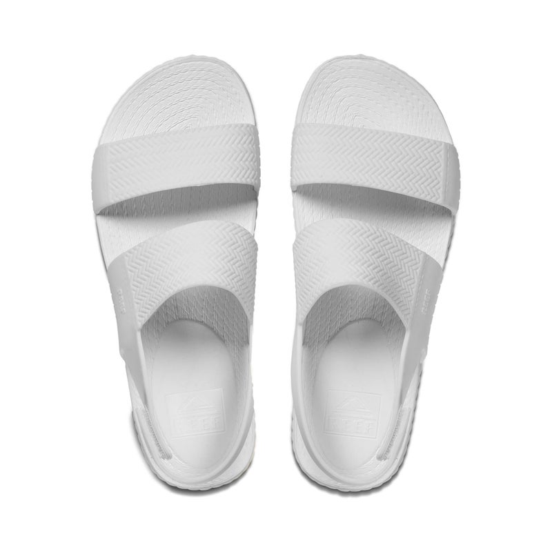 REEF Water Vista Womens Platform Sandal, Water Friendly, Adjustable Strap, White, 10 - Image 4